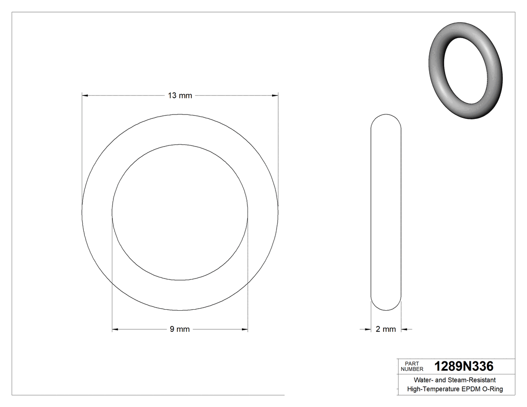 Technical drawing - 1289N336